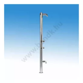   B&K Szabadtéri zuhanyoszlop lábmosóval időzített nyomógombos BKH1500541