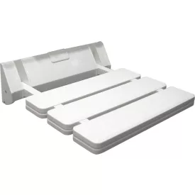SAPHO zuhany ülőke felhajtható fehér 32x23 130kg AE357
