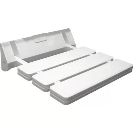 SAPHO zuhany ülőke felhajtható fehér 32x23 130kg AE357