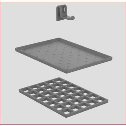 Falikút SANIT Multiset rács 6000600