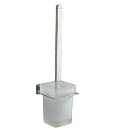 pipere Everpro WC-kefe tartó üveg króm ER-J750