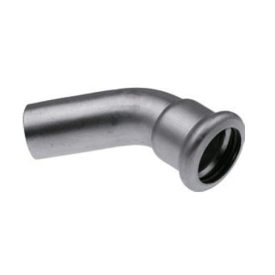 Press Steel 28/45° KB könyök INOX