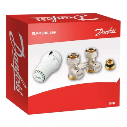 Danfoss szett H-Szelep egyenes+termofej 013G5141