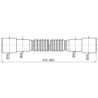 Alcaplast A720 Flexibilis bekötőcső jolly 50/40 x 40/50