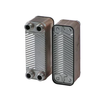 Hőcserélő 20 lemezes 1/2"-3/4" F025*A20M-G46