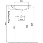 ALFÖLDI 7332 Saval 2.0 kézmosó 51x22cm JOBB 733251R0