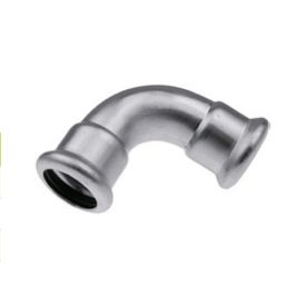 Press Steel 18/90° BB könyök INOX