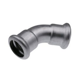 Press Steel 18/45° BB könyök INOX