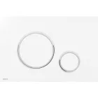 Alcaplast M770 nyomólap fehér-fényes króm THIN