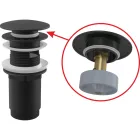 Alcaplast A 392BLACK leeresztő mosdóhoz Click-Clack FEKETE
