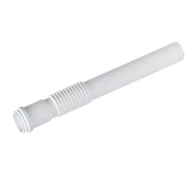   PP 00120 fehér PVC flexibilis bekötőcső szifonhoz 32x250mm