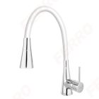 FERRO ZUMBA II mosogató csaptelep álló FE-BZA42W fehér