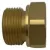 BRH réz csatlakozó 1/2" - 1/2" KB hollandis 1226
