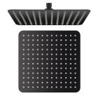 SAPHO Fejzuhany 300x300mm matt fekete SL101