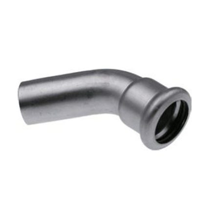 Press Steel 42/45° KB könyök inox