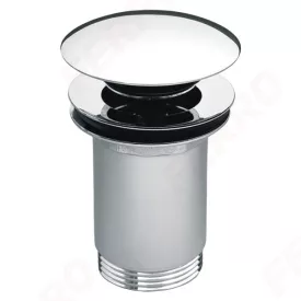   FERRO Rotondo leeresztő mosdóhoz 5/4" Click-Clack túlfolyó nélküli KRÓM S285B