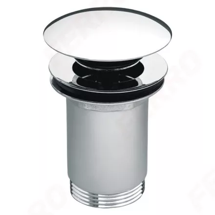 FERRO Rotondo leeresztő mosdóhoz 5/4" Click-Clack túlfolyó nélküli KRÓM S285B