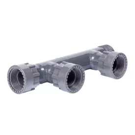 Ö. szelepbekötő 2 ágú 1" (szürke)