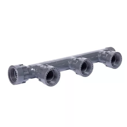 Ö. szelepbekötő 3 ágú 1" (szürke)