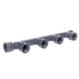 Ö. szelepbekötő 4 ágú 1" (szürke)