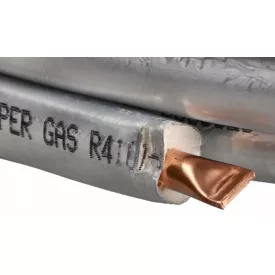   Rézcső 06x1 1/4" - 15m/tek hőszivattyú hoz 19mm-es zártcellás szigeteléssel