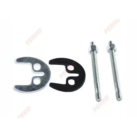   20Ferro csaptelep rögzítőszett mosdó és bidé csaptelepekhez ZM002