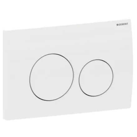 GEBERIT nyomólap DELTA20 - 115.127.11.1 - fehér Alpin