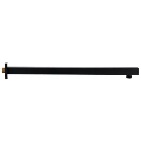 Sapho zuhanykar szögletes 400mm matt fekete SL102