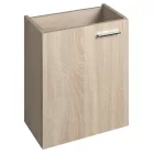 SAPHO AQUALINE Zoja mosdótartó szekrény 39,5x50x22cm platinatölgy 51049DP