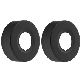 SAPHO Rozetta, 1 pár, 60/24mm, 20mm, matt fekete RS216