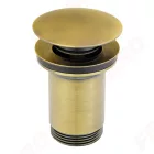FERRO Rotondo leeresztő mosdóhoz 5/4" BRONZ Click-Clack túlfolyó nélküli S285B