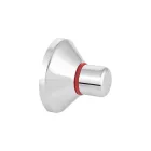Mofém csempeszelep takaró + kupak 173-0030-02, 03 kék, piros
