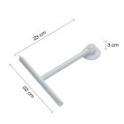 SAPHO GUMMY vízlehúzó, matt fekete (264114)