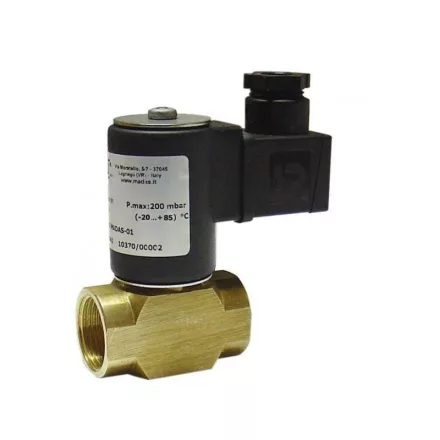 Mágnesszelep 1/2" Gázra 230V NC