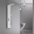 Leziter Malaga White hidromasszázs zuhanypanel LN-A101