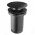 FERRO Rotondo leeresztő mosdóhoz 5/4" Click-Clack túlfolyós FEKETE S285-BL-B