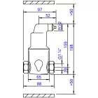 Légleválasztó 5/4" SPIROTECH AA125