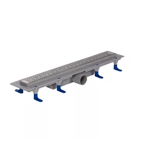 Zuhany STY-Ha-60 Folyóka Harmony ráccsal 60cm keskeny
