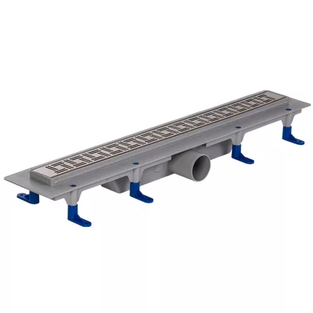Zuhany STY-Do-60 Folyóka Domino ráccsal 60cm keskeny