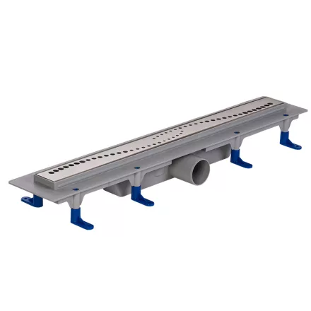 Zuhany STY-Si-60 Folyóka Sinus ráccsal 60cm keskeny