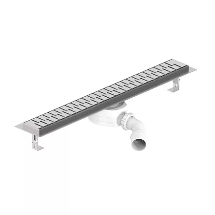 Zuhany STY-RM-70-M Rozsdamentes folyóka Medium ráccsal 70cm