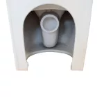 Leziter Paulo rimless WC monoblokkos alsó/hátsó