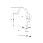 Mofém PILAR mosogató csaptelep 182-6228-50