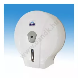   B&K BKH0032411 WC papír tartó közepes tekercshez műa. fehér