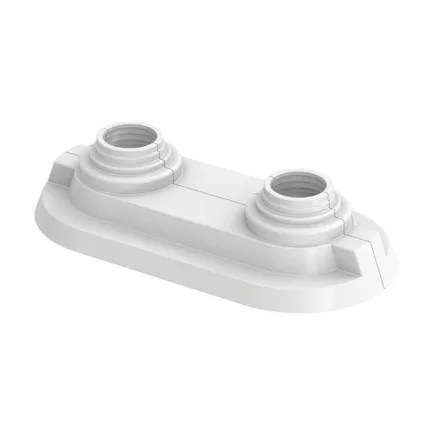 Csőrózsa 16-18-20 fehér Flamco dupla 125 50