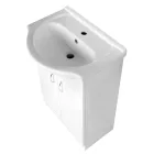 SAPHO AQUALINE SIMPLEX ECO szekrény 55x83, 5x30cm + SIMPLEX ECO mosdó 55x44c