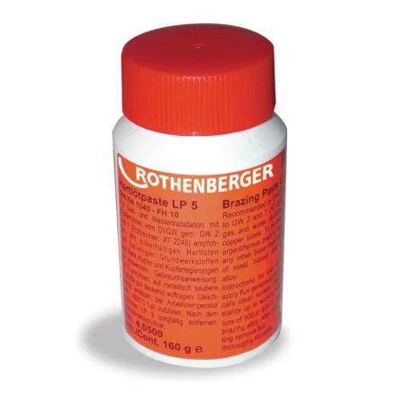 Réz forrasztó paszta, ROTHENBERGER 160 g LP 5 kemény forrasztáshoz  4.0500