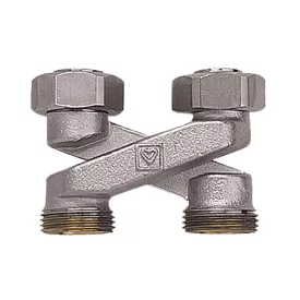 Herz 3004.34 keresztcsatlakozó (2db)3/4"×3/4"