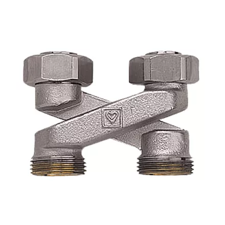 Herz 3004.34 keresztcsatlakozó (2db)3/4"×3/4"