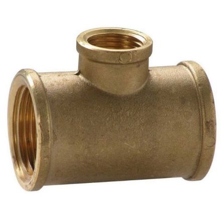 Réz T-idom 1"- 1/2"-1"